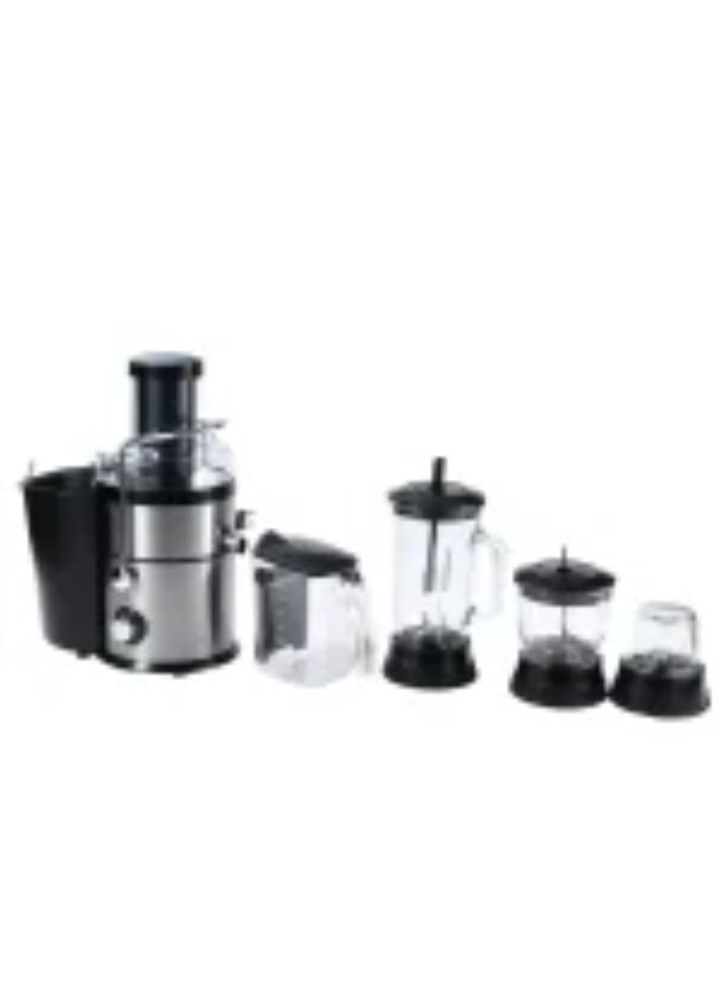 Kolax 4-in-1 Professional Juice Extractor & Food Processor System - Stainless Steel Centrifugal Juicer, Blender, Grinder & Mincer - High-Performance Multi-Function Kitchen Hub - Image 1